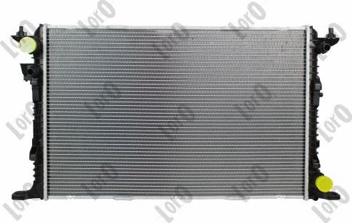 ABAKUS 003-017-0061 - Радіатор, охолодження двигуна autocars.com.ua