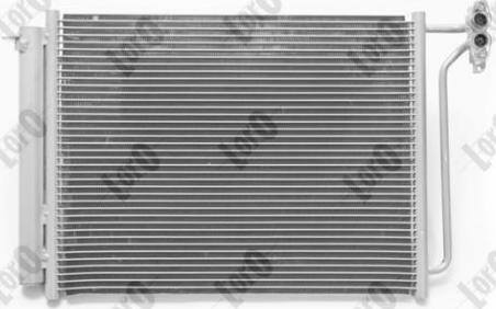 ABAKUS 004-016-0012 - Конденсатор, кондиціонер autocars.com.ua