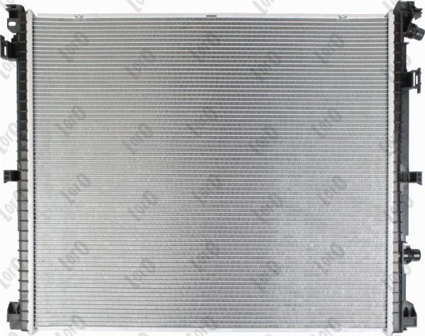 ABAKUS 004-017-0060 - Радіатор, охолодження двигуна autocars.com.ua