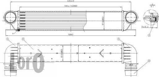 ABAKUS 004-018-0005 - Интеркулер autocars.com.ua