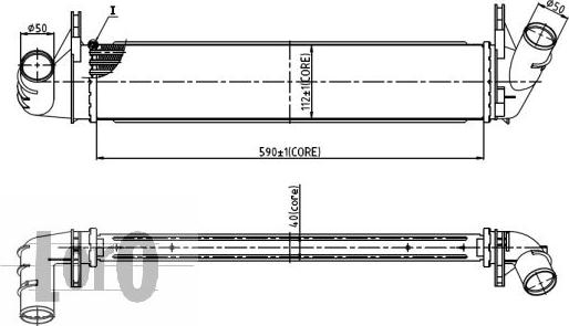 ABAKUS 010-018-0002 - Интеркулер autocars.com.ua