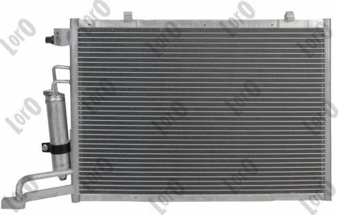 ABAKUS 017-016-0008 - Конденсатор, кондиціонер autocars.com.ua