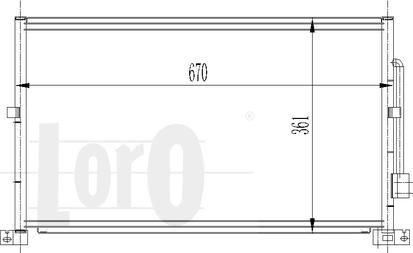 ABAKUS 017-016-0011 - Конденсатор, кондиціонер autocars.com.ua