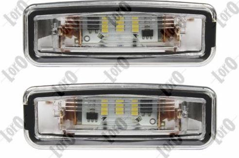 ABAKUS 017-33-905LED - Ліхтар освітлення номерного знака autocars.com.ua