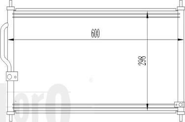 ABAKUS 018-016-0005 - Конденсатор, кондиціонер autocars.com.ua