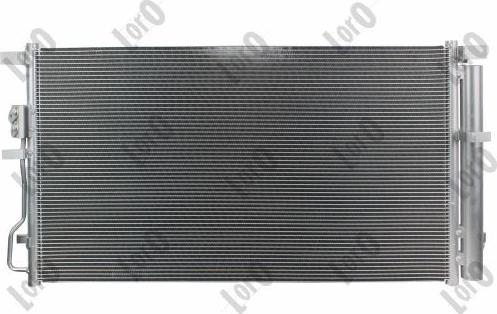 ABAKUS 019-016-0055 - Конденсатор, кондиціонер autocars.com.ua