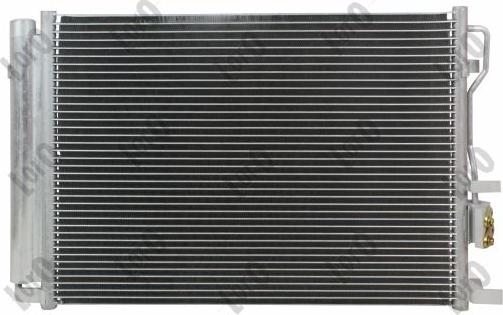 ABAKUS 019-016-0056 - Конденсатор, кондиціонер autocars.com.ua