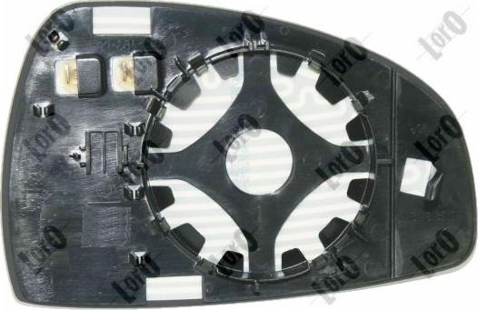 ABAKUS 0227G01 - Дзеркальне скло, зовнішнє дзеркало autocars.com.ua