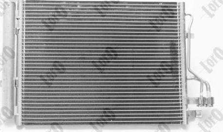 ABAKUS 024-016-0017 - Конденсатор, кондиціонер autocars.com.ua