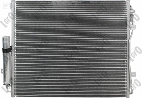 ABAKUS 027-016-0009 - Конденсатор, кондиціонер autocars.com.ua