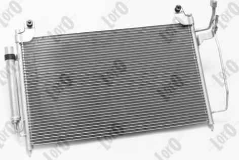 ABAKUS 030-016-0020 - Конденсатор, кондиціонер autocars.com.ua