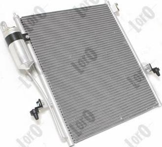 ABAKUS 033-016-0007 - Конденсатор, кондиціонер autocars.com.ua