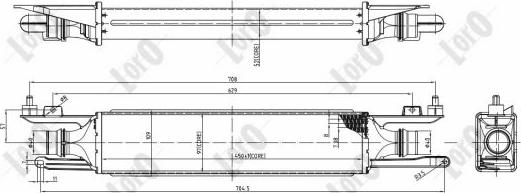 ABAKUS 037-018-0019 - Интеркулер autocars.com.ua