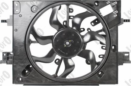 ABAKUS 042-014-0012 - Вентилятор, охолодження двигуна autocars.com.ua