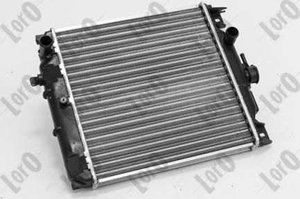 ABAKUS 050-017-0001 - Радіатор, охолодження двигуна autocars.com.ua