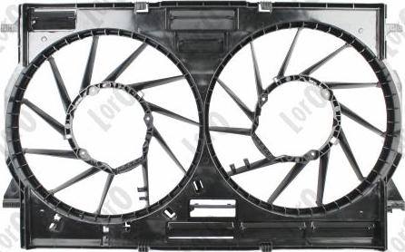 ABAKUS 053-014-0063-S - Корпус, вентилятор (охолодження двигуна) autocars.com.ua