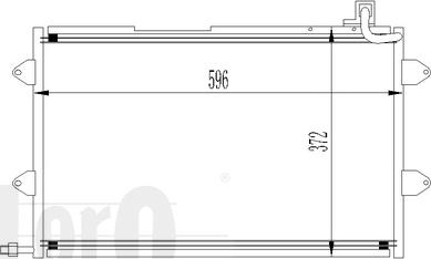 ABAKUS 053-016-0020 - Конденсатор, кондиціонер autocars.com.ua