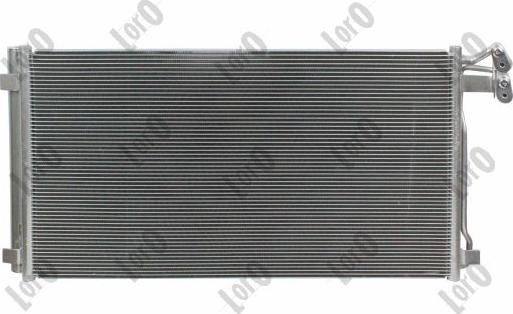 ABAKUS 053-016-0040 - Конденсатор, кондиціонер autocars.com.ua