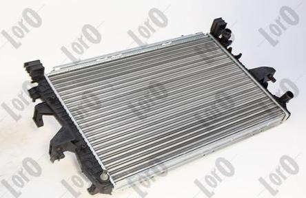 ABAKUS 053-017-0041 - Радіатор, охолодження двигуна autocars.com.ua