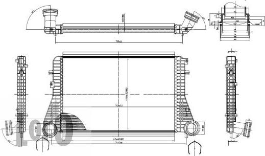 ABAKUS 053-018-0003 - Интеркулер autocars.com.ua