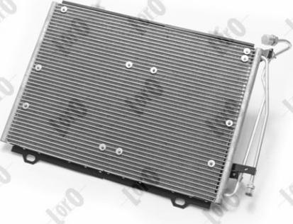 ABAKUS 054-016-0009 - Конденсатор, кондиціонер autocars.com.ua