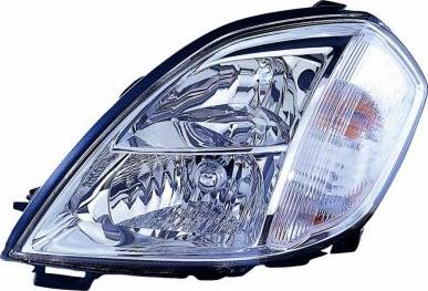 ABAKUS 115-1114L-LD - Основна фара autocars.com.ua