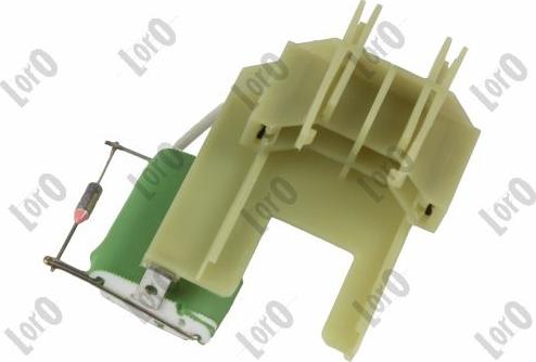 ABAKUS 133-037-013 - Опір, реле, вентилятор салону autocars.com.ua