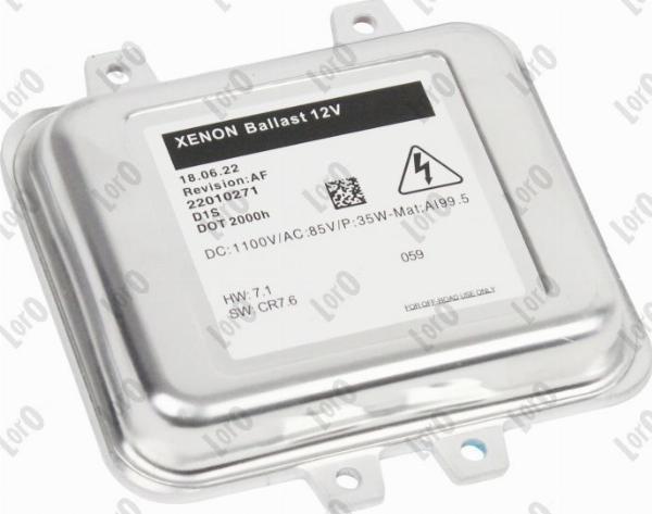 ABAKUS 136-01-059 - Пристрій управління, освітлення autocars.com.ua