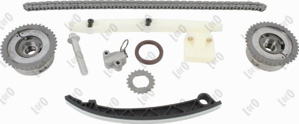 ABAKUS 142-01-519 - Комплект ланцюга приводу распредвала autocars.com.ua