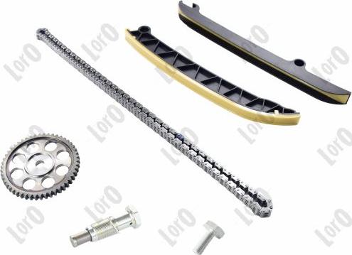 ABAKUS 142-01-526 - Комплект ланцюга приводу распредвала autocars.com.ua