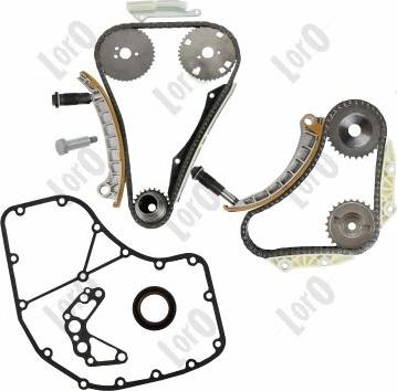 ABAKUS 142-01-546 - Комплект ланцюга приводу распредвала autocars.com.ua