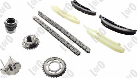 ABAKUS 142-01-557 - Комплект ланцюга приводу распредвала autocars.com.ua