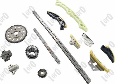 ABAKUS 142-01-560 - Комплект ланцюга приводу распредвала autocars.com.ua