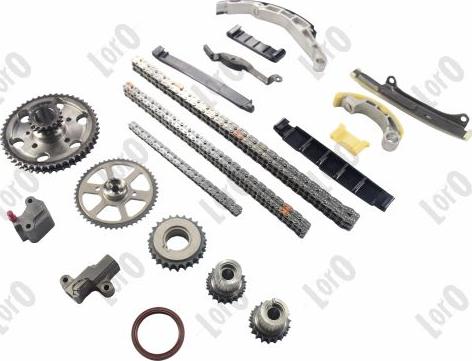 ABAKUS 142-01-569 - Комплект ланцюга приводу распредвала autocars.com.ua