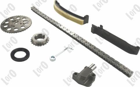 ABAKUS 142-01-572 - Комплект ланцюга приводу распредвала autocars.com.ua