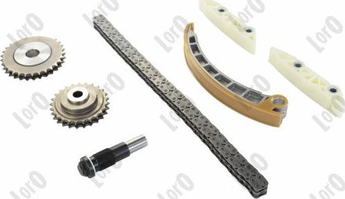 ABAKUS 142-01-595 - Комплект ланцюга приводу распредвала autocars.com.ua