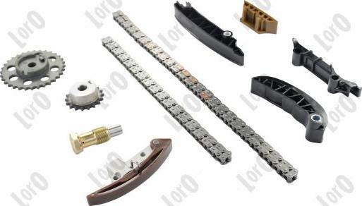 ABAKUS 142-01-598 - Комплект ланцюга приводу распредвала autocars.com.ua