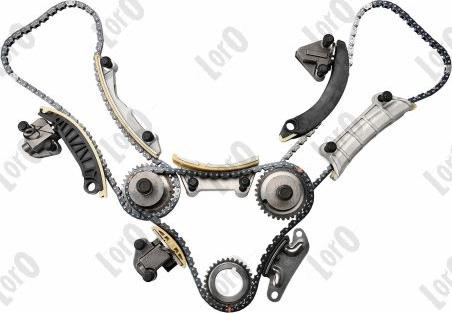 ABAKUS 142-01-605 - Комплект ланцюга приводу распредвала autocars.com.ua