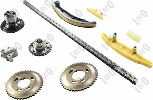 ABAKUS 142-01-608 - Комплект ланцюга приводу распредвала autocars.com.ua