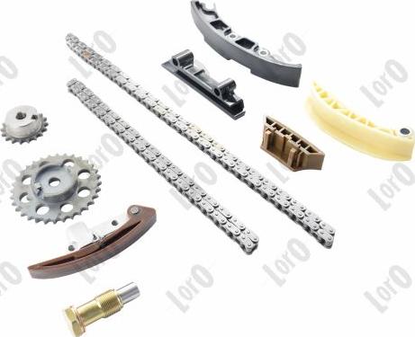 ABAKUS 142-01-611 - Комплект ланцюга приводу распредвала autocars.com.ua