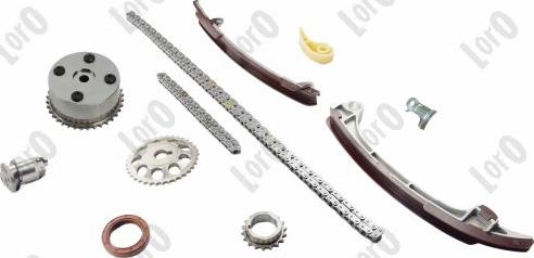 ABAKUS 142-01-625 - Комплект ланцюга приводу распредвала autocars.com.ua