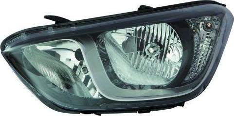 ABAKUS 221-1165LMLD-EM - Основна фара autocars.com.ua