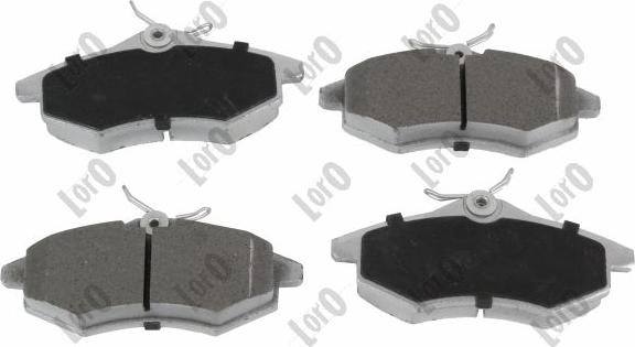 ABAKUS 231-01-035 - Гальмівні колодки, дискові гальма autocars.com.ua