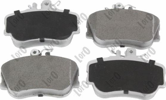 ABAKUS 231-01-037 - Гальмівні колодки, дискові гальма autocars.com.ua