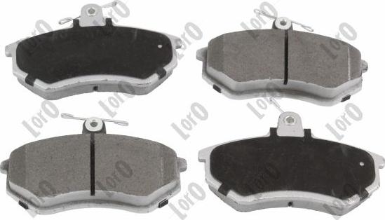 ABAKUS 231-01-038 - Гальмівні колодки, дискові гальма autocars.com.ua