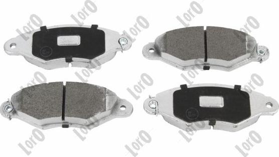 ABAKUS 231-01-129 - Гальмівні колодки, дискові гальма autocars.com.ua