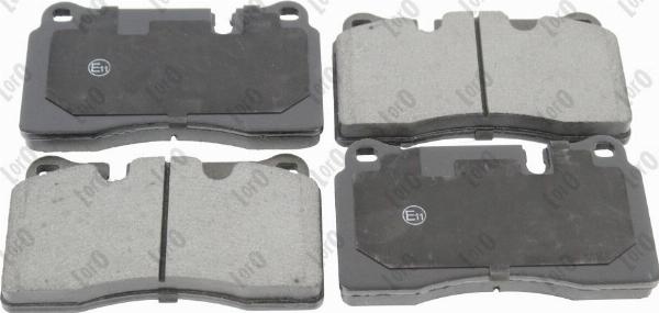 ABAKUS 231-01-131 - Гальмівні колодки, дискові гальма autocars.com.ua