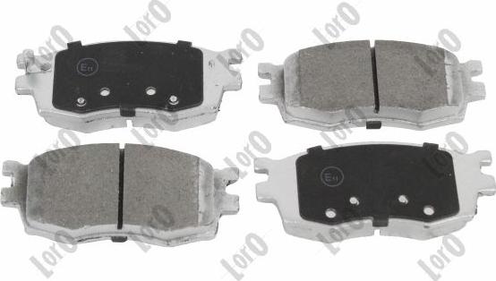 ABAKUS 231-01-153 - Гальмівні колодки, дискові гальма autocars.com.ua