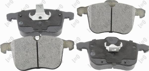 ABAKUS 231-01-256 - Гальмівні колодки, дискові гальма autocars.com.ua