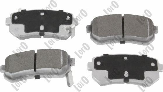 ABAKUS 231-02-011 - Гальмівні колодки, дискові гальма autocars.com.ua